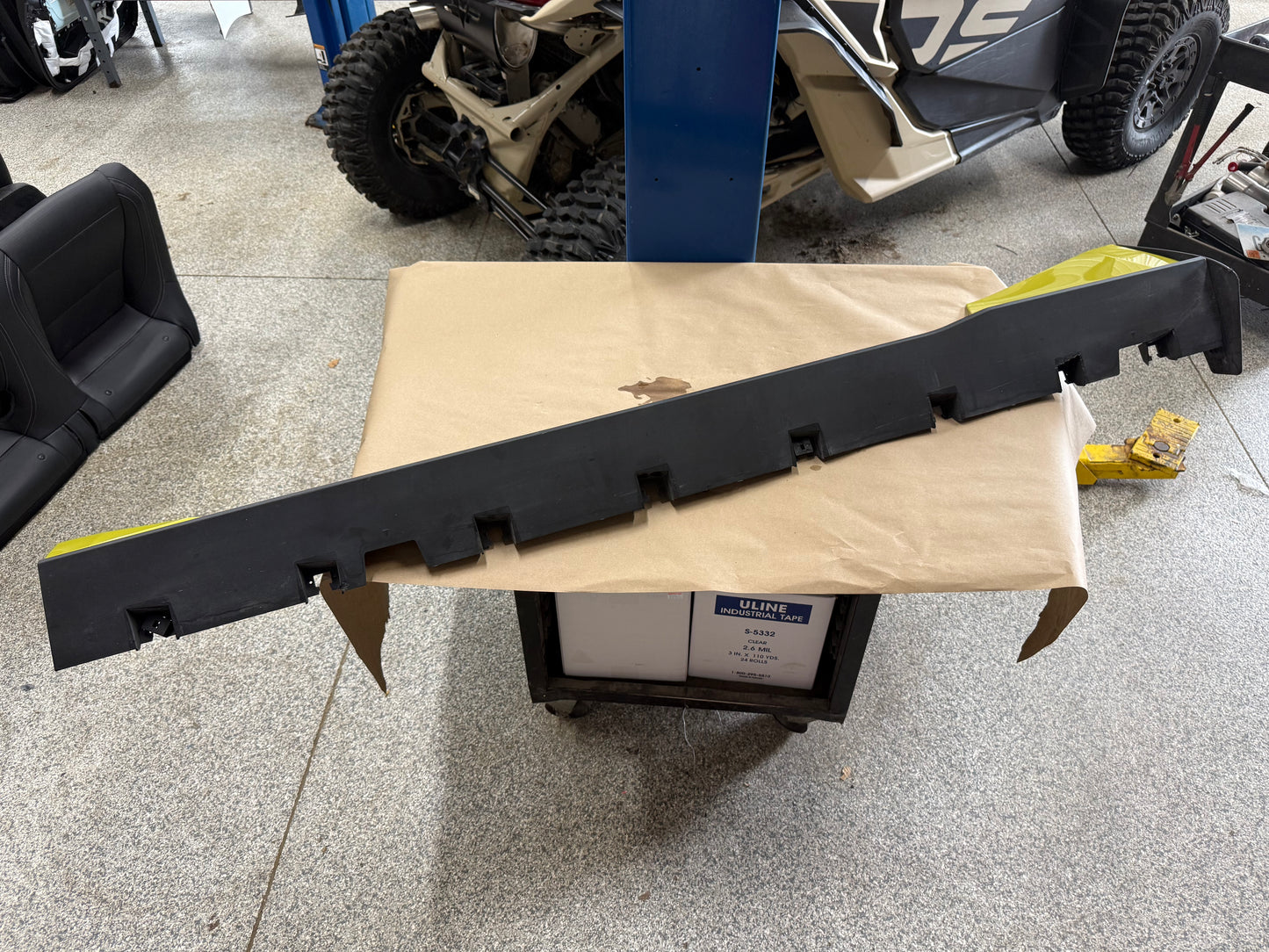 2024-2026 Ford Mustang GT LH Driver Side Skirt Molding "B7"