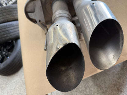 2024-2026 Ford Mustang GT Active Exhaust Quad Tip Mufflers