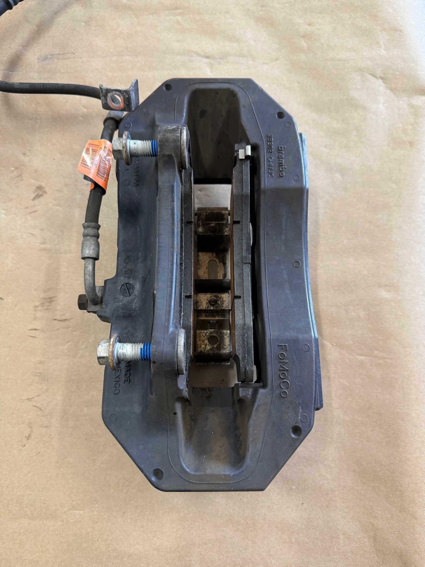 2015-2023 Ford Mustang GT Front 6 Piston BREMBO Brake Calipers