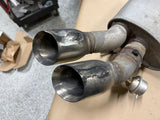 2012-2015 Chevrolet Camaro SS Quad Tip Mufflers RH LH Pair Used