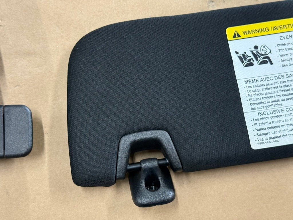 2024-2026 Ford Mustang Coupe Sun Visors Pair "Homelink"