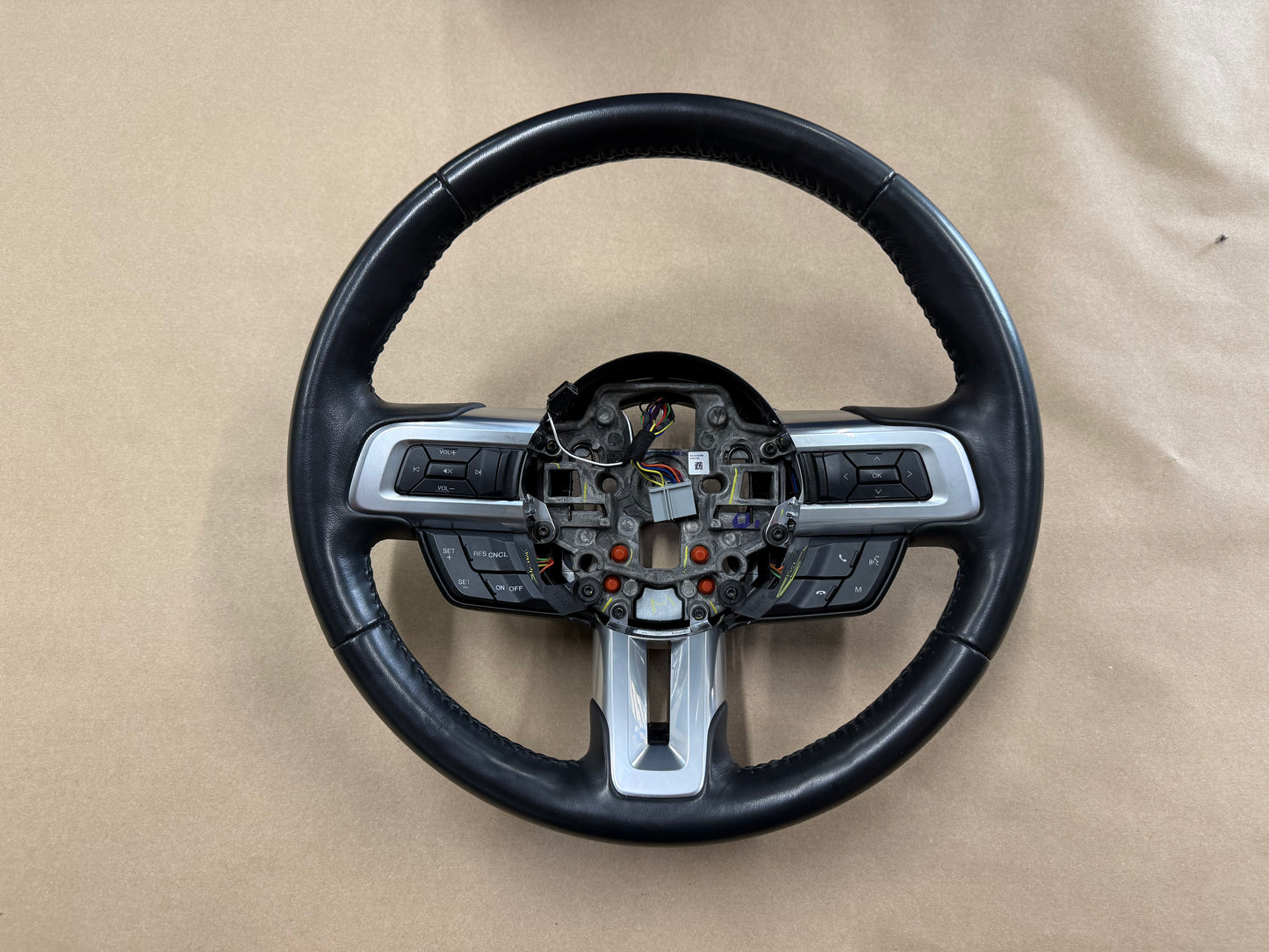 2018-2023 Ford Mustang Leather Steering Wheel "Manual" 27k mi