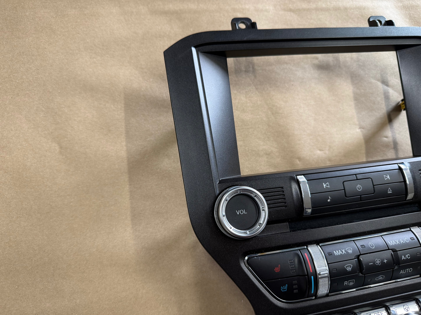 2015-2017 Ford Mustang GT Face Plate Premium Radio 8 inch Trim Piece