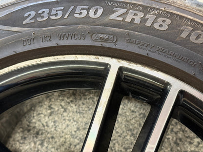 2018-2023 Ford Mustang GT 5.0 18x8" Wheel Rim Kumho Majesty 235/50/18