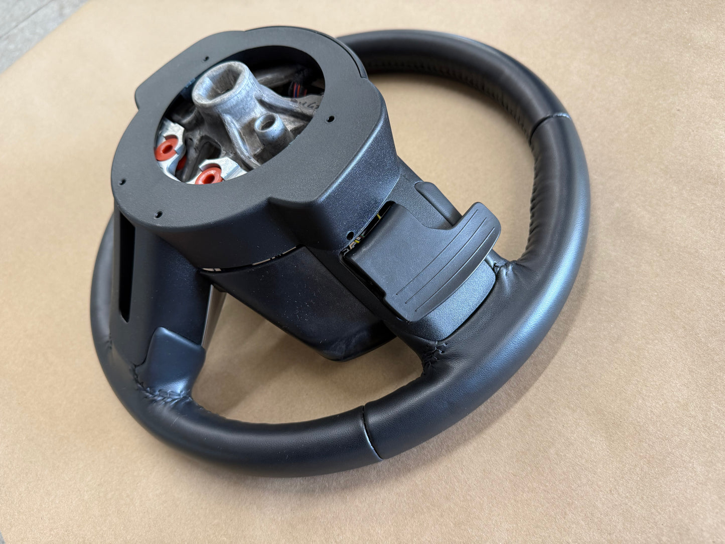 2018-2023 Mustang Leather Steering Wheel Automatic Paddle Shifters