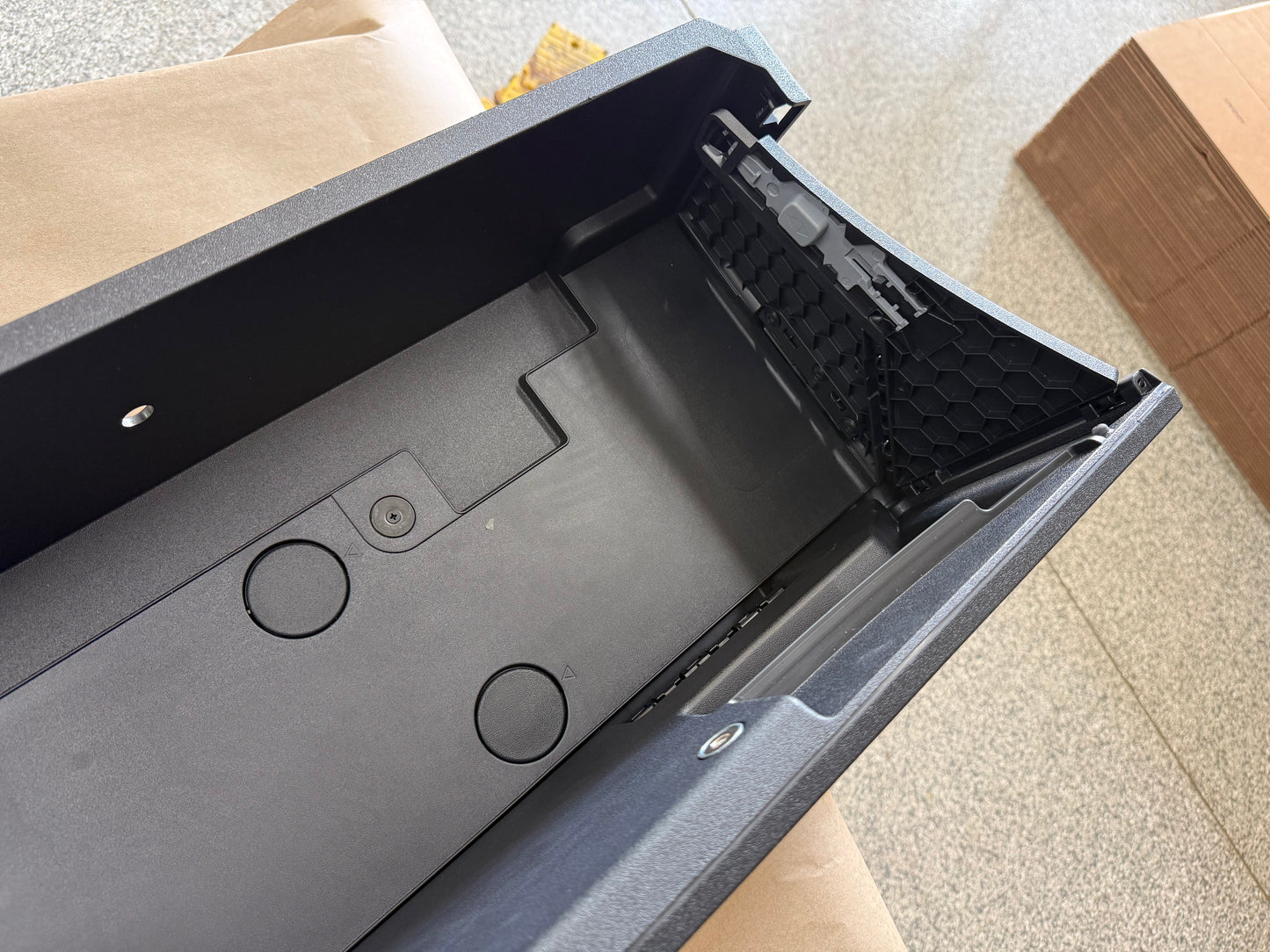 2023-2026 Ford F-250 Super Duty Rear Seat Storage Compartment