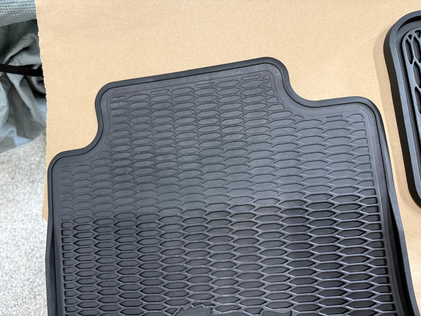 2015-2023 Ford Mustang Rubber Front & Rear Floor Mats 5k miles