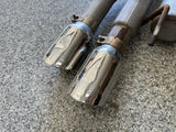 2018-2023 Ford Mustang GT 5.0L MBRP 3" Cat Back 4" Tips, Race Version (Damaged)
