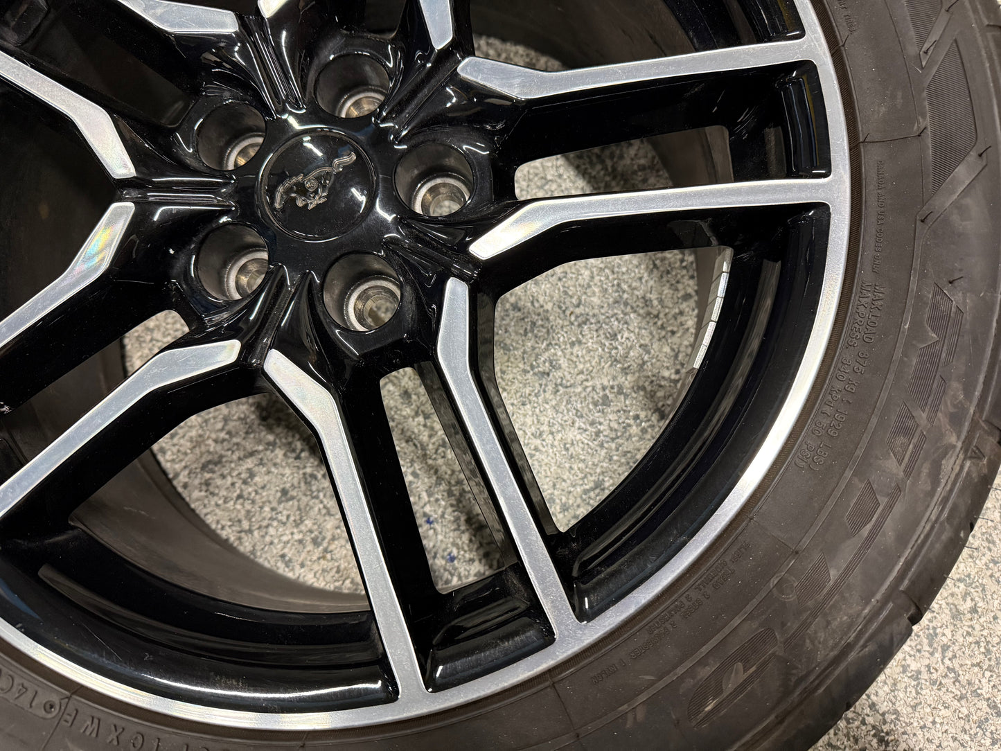 2018-2023 Ford Mustang GT 5.0 18x8" Wheel Rim Nitto NT555 255/45/18