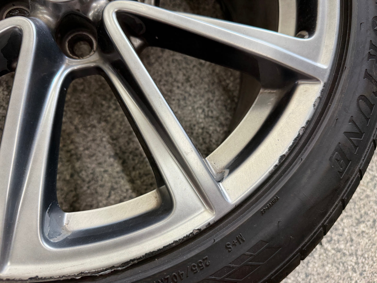 2015-2023 Ford Mustang GT Wheel Rim 19"x8.5" Fortune Viento 255/40/19