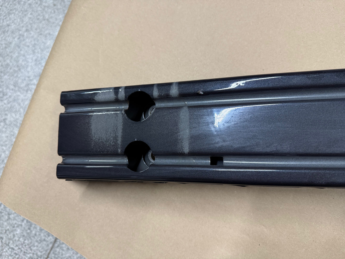 2018-2023 Ford Mustang GT Front Bumper Support Reinforcement "Black"