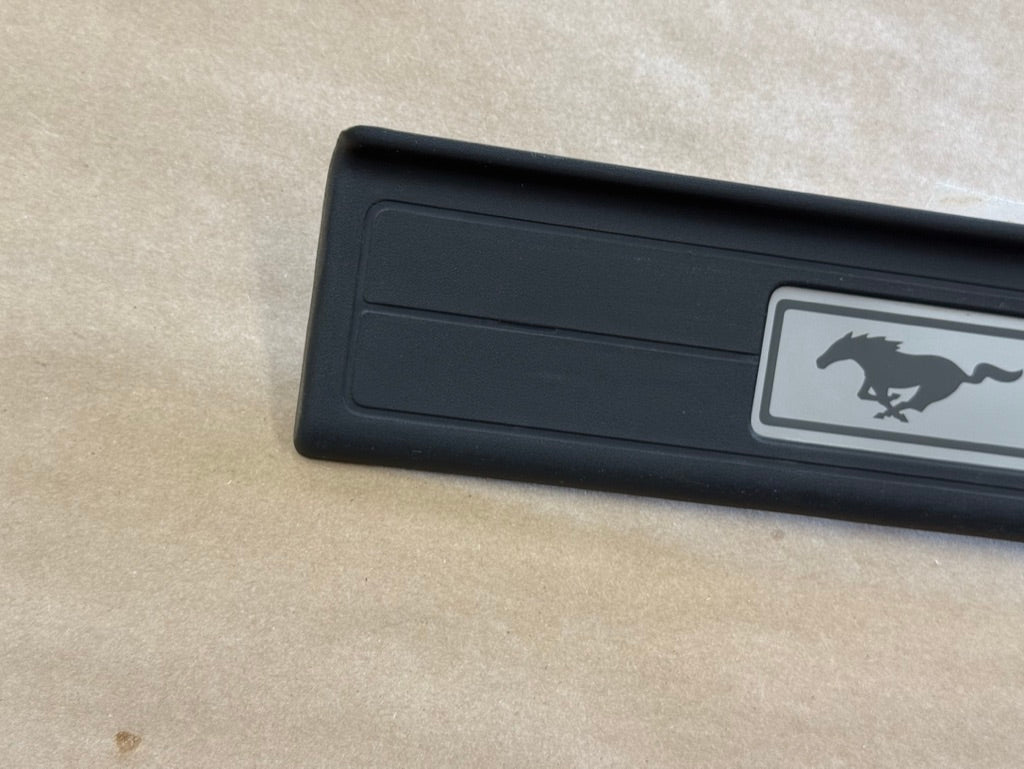 2024-2026 Ford Mustang "My Color" Sill/Scuff Plates Interior Trim Black