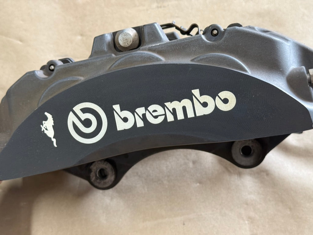 2024-2026 Ford Mustang GT 6 Piston Front Brembo Brake Calipers 19k Miles