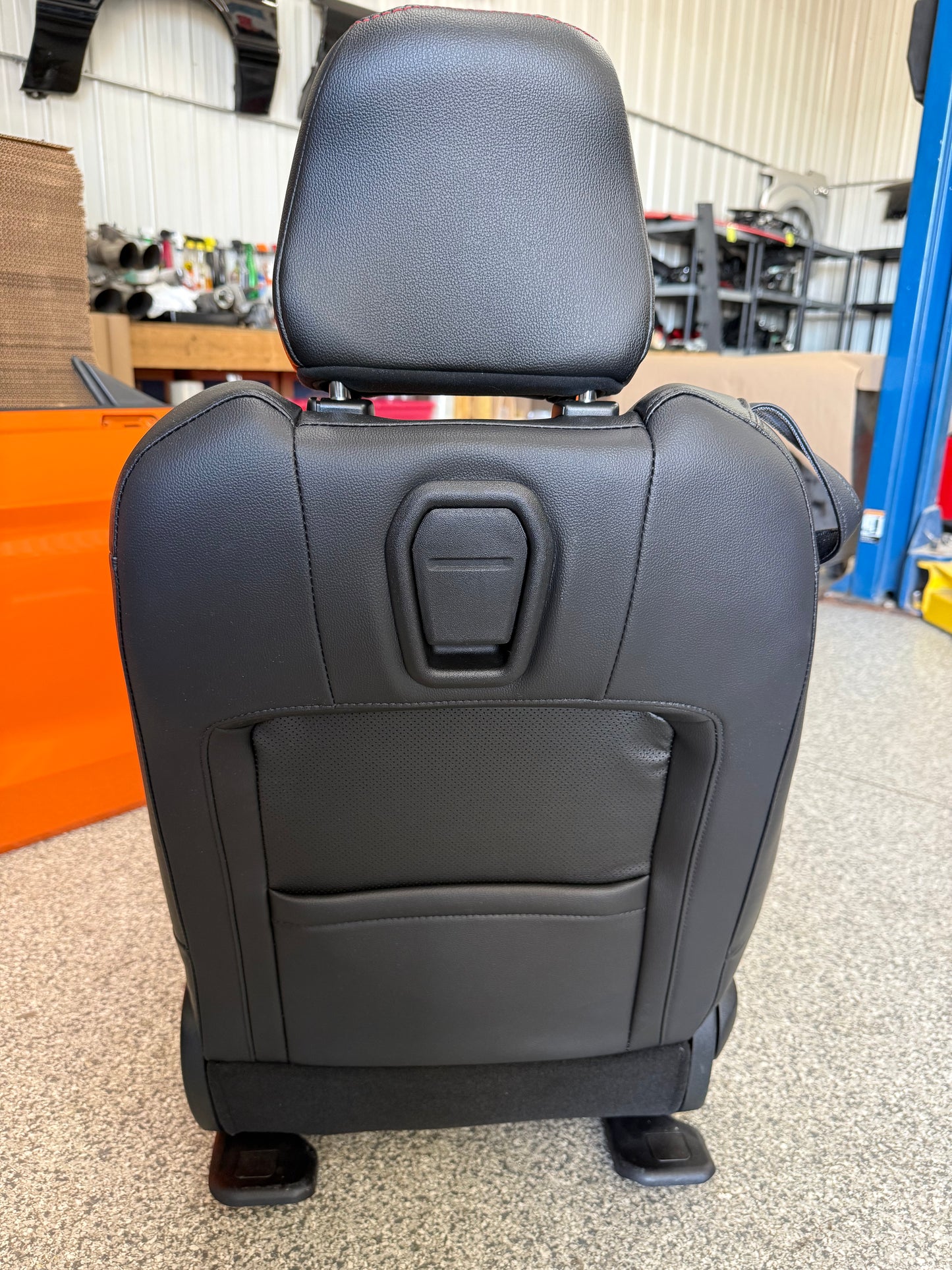 2018-2023 Ford Mustang GT California Special Front Rear Seats Black Red Stitch