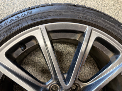 2015-2023 Ford Mustang GT Wheel Rim 19"x8.5" Fortune Viento 255/40/19