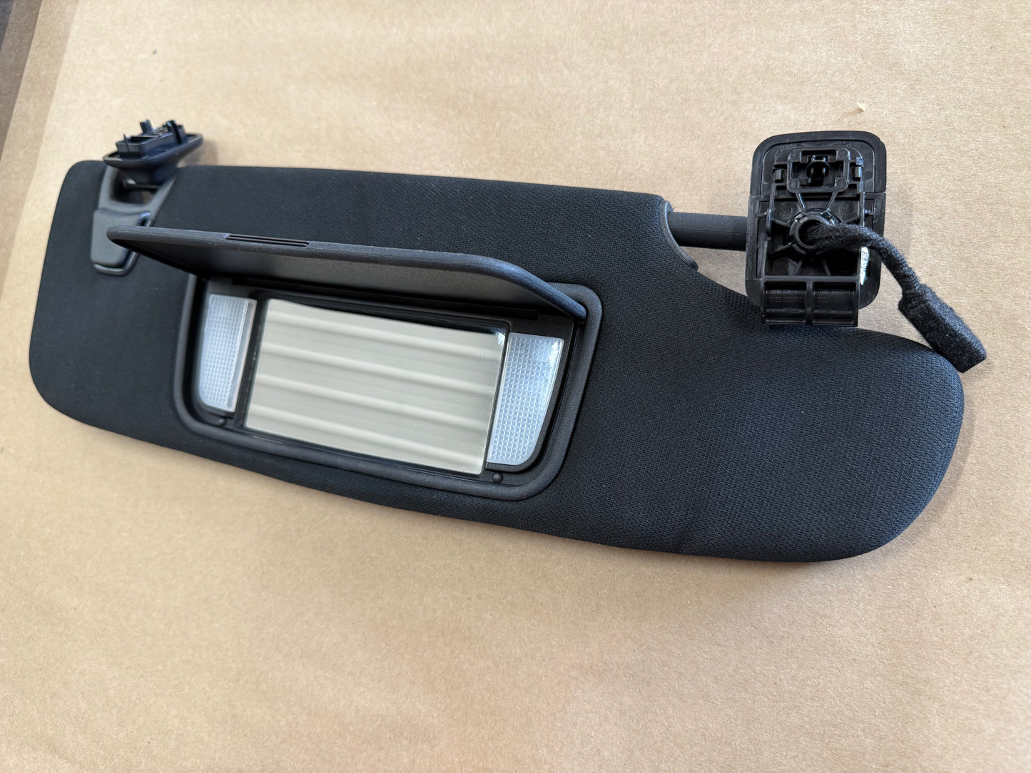 2015-2023 Ford Mustang Coupe Sun Visors Pair "Home Link"