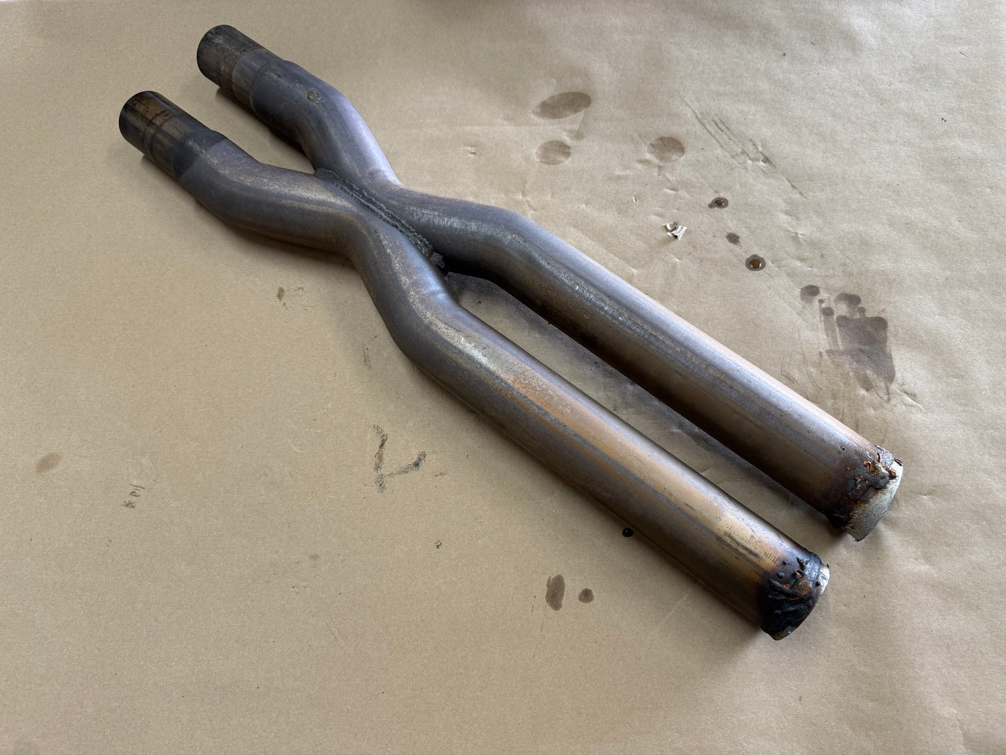 2024-2026 Ford Mustang GT Resonator Delete Unknown Brand X-Pipe - Aftermarket