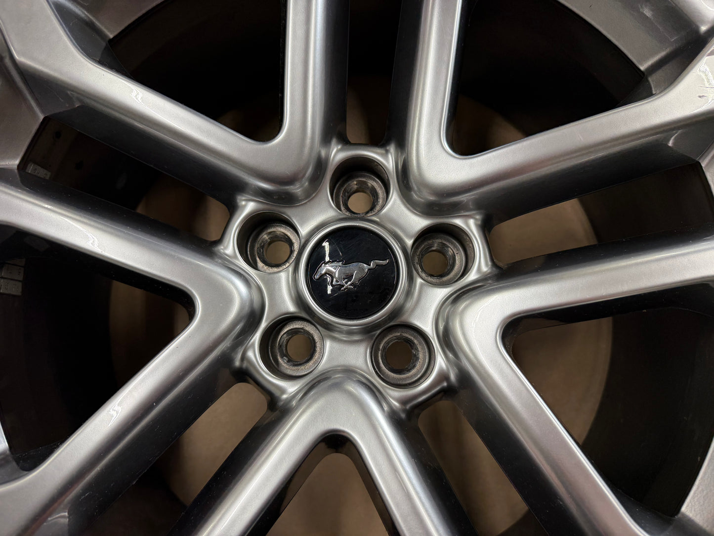 2015-2023 Ford Mustang GT Silver Wheel Rim 20x9"