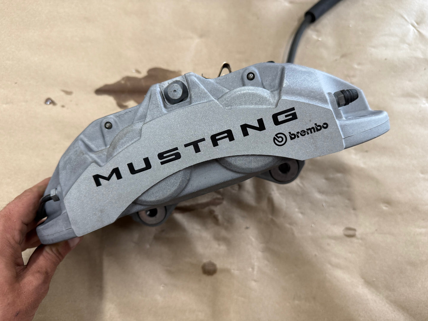 2024-2026 Ford Mustang GT Front 4 Piston BREMBO Brake Calipers Rotors 5k mi