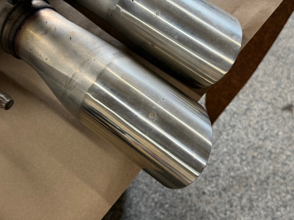2018-2023 Ford Mustang GT Active Exhaust Quad Tip Mufflers
