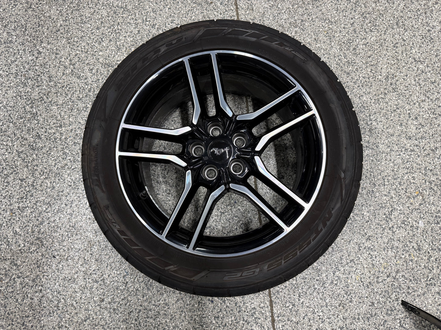 2018-2023 Ford Mustang GT 5.0 18x8" Wheel Rim Nitto NT555 255/45/18