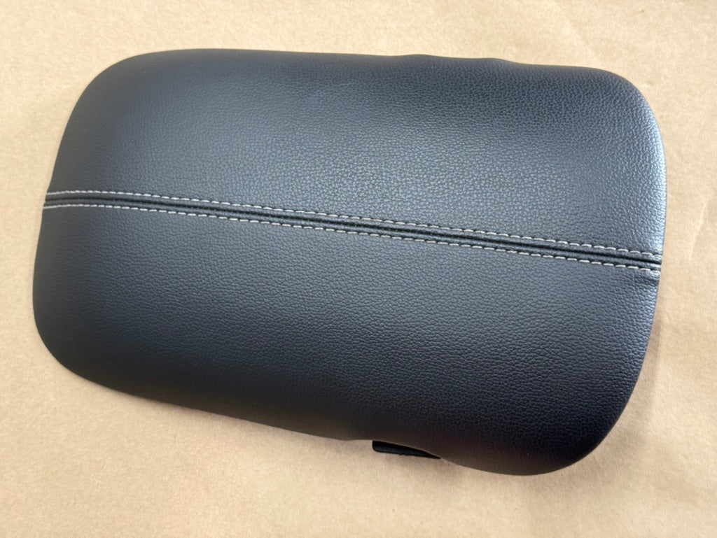 2015-2023 Ford Mustang Center Top Console Lid Armrest Grey Stitch