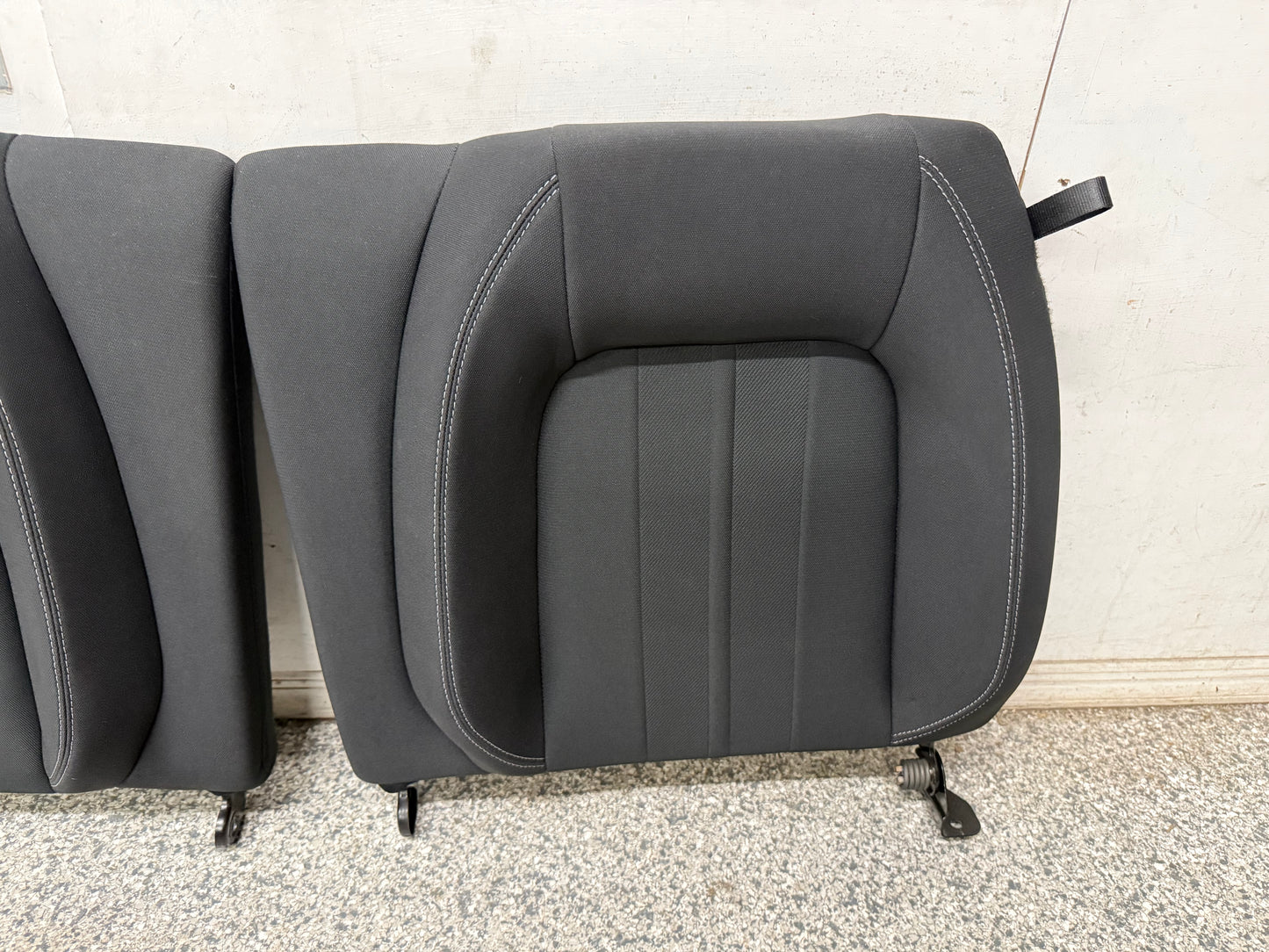 2018-2023 Ford Mustang GT Black Cloth Seats Coupe Front Rear Power Seats