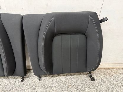 2018-2023 Ford Mustang GT Black Cloth Seats Coupe Front Rear Power Seats