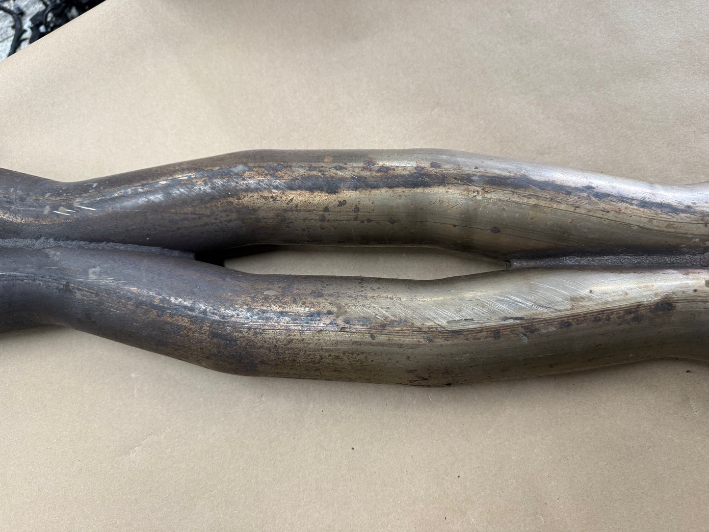 2015-2025 Ford Mustang GT Corsa Resonator Delete Double X-Pipe - Aftermarket