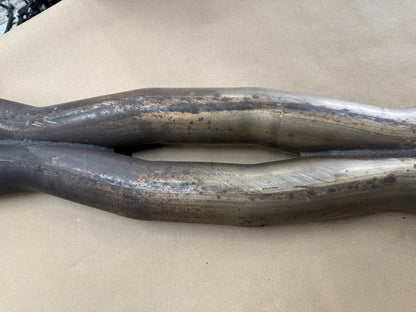 2015-2025 Ford Mustang GT Corsa Resonator Delete Double X-Pipe - Aftermarket