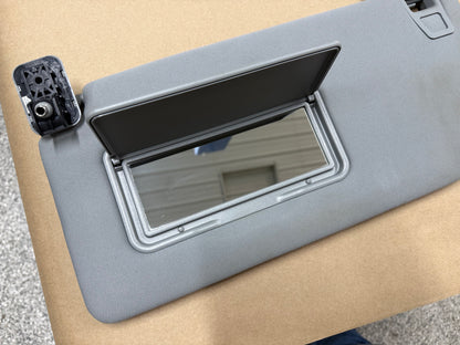 2023-2025 Ford F-250 Super Duty Sun Visors Pair "Grey"