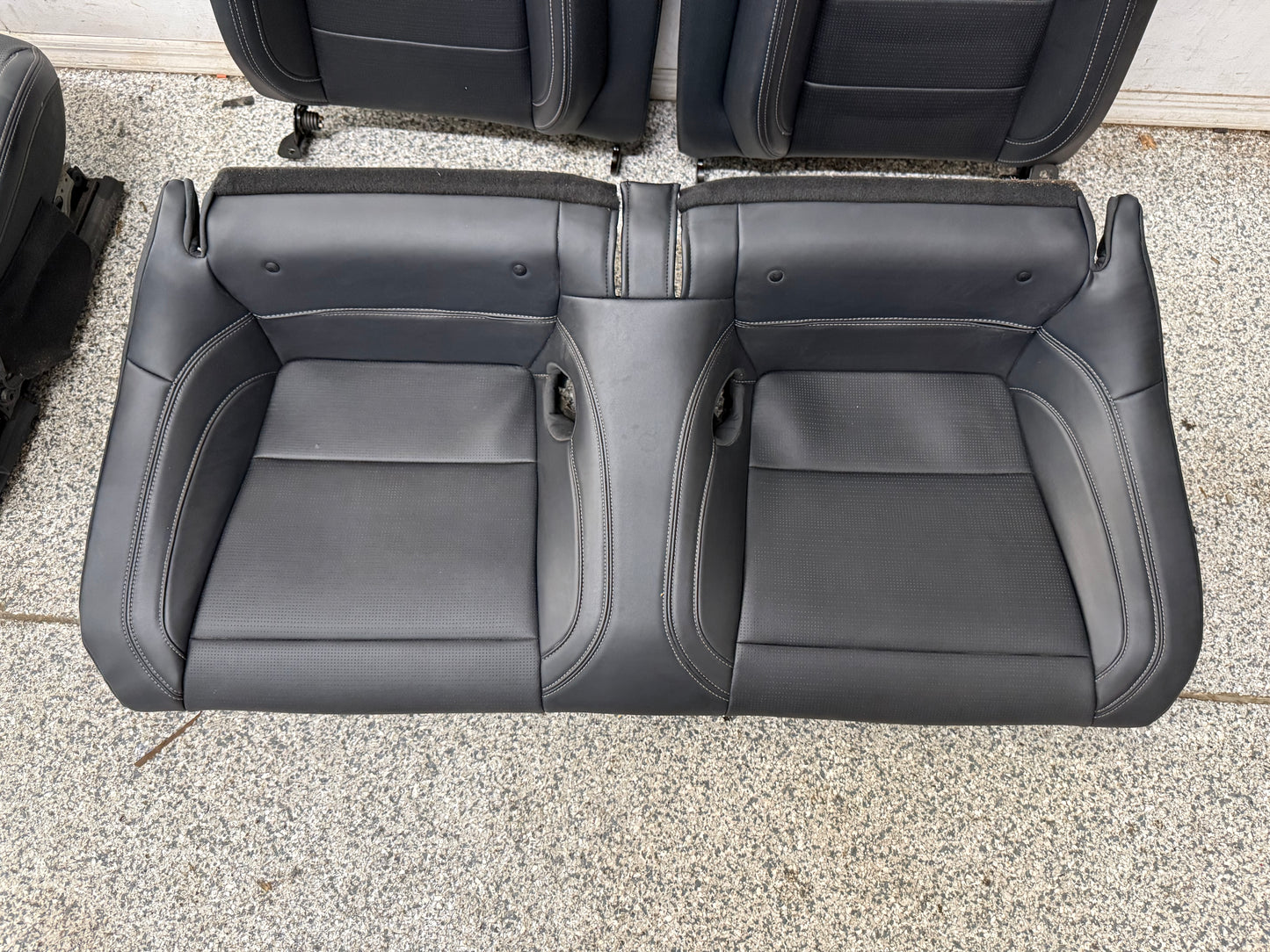 2024-2026 Ford Mustang GT Black Leather Front Rear Seats Heated/Cooled
