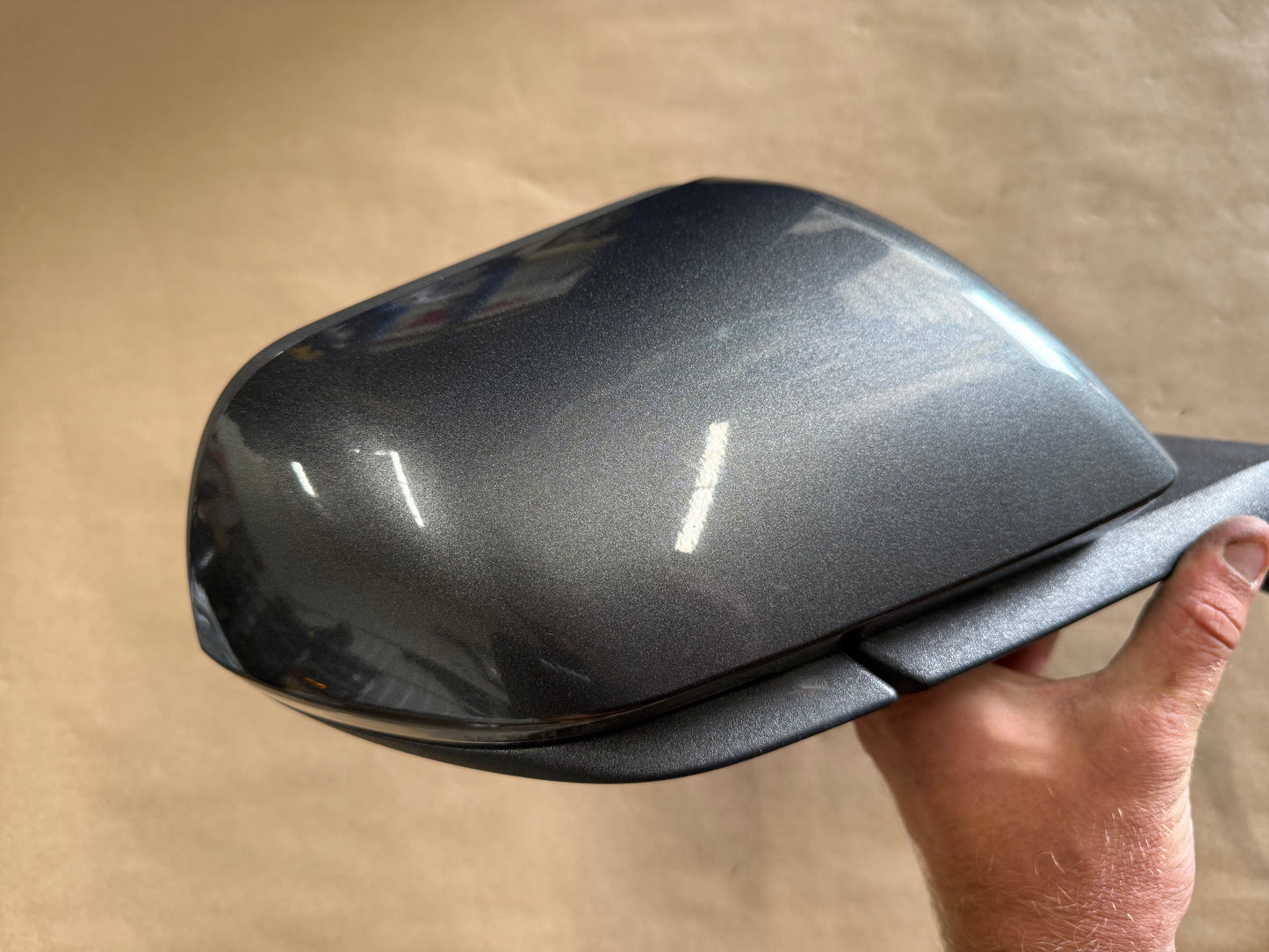 2015-2020 Ford Mustang GT RH Passenger Side Mirror Dark Charcoal "J7"