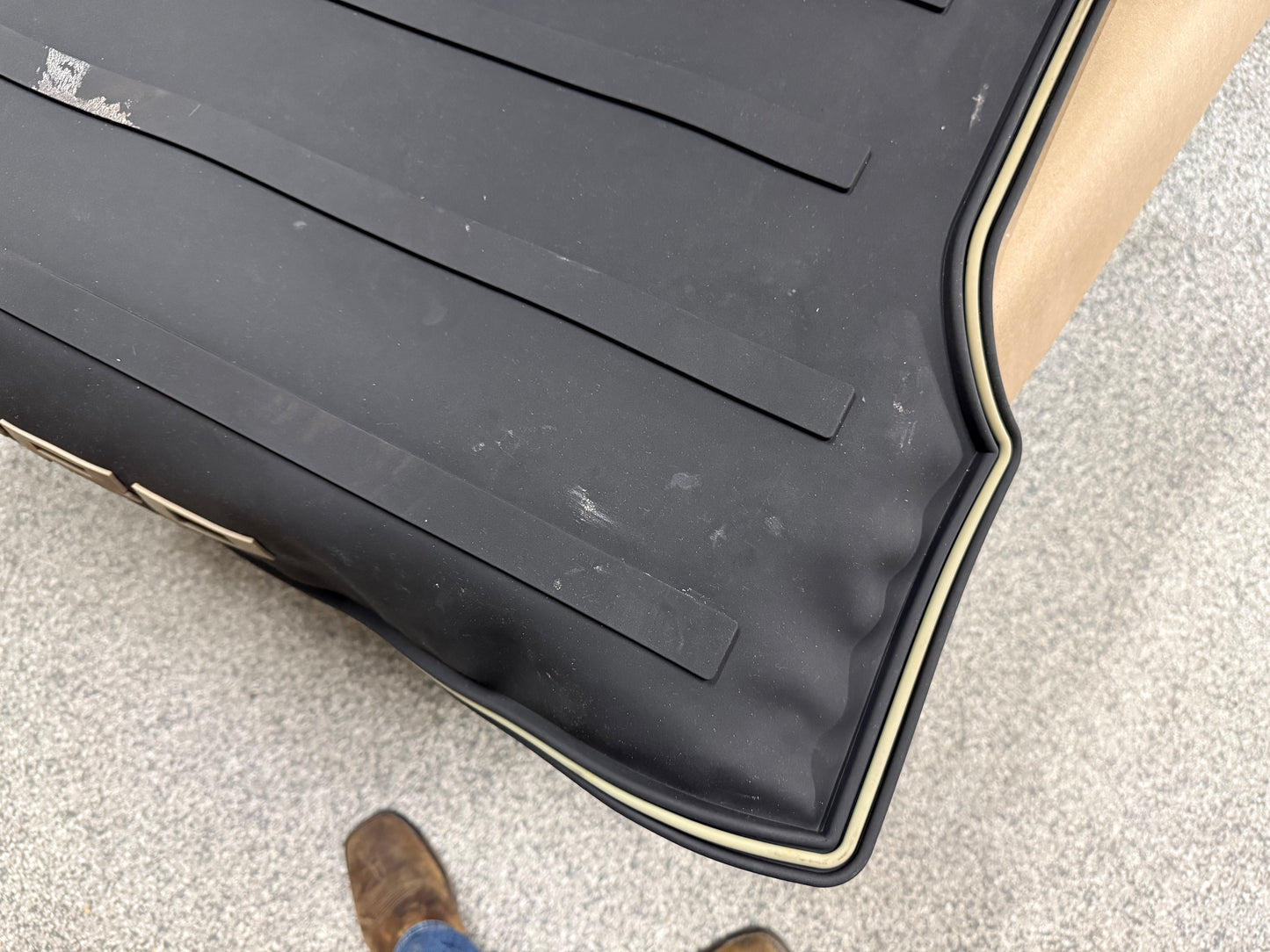 2010-2015 Chevrolet Camaro SS Rubber Trunk Mat - OEM