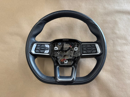 2024-2026 Ford Mustang GT Leather Steering Wheel "Manual"