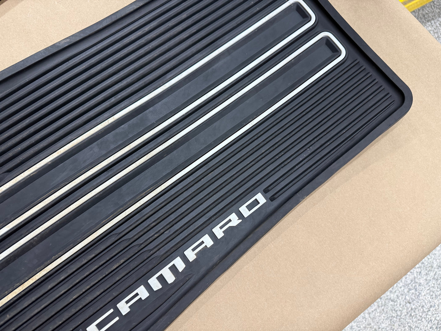 2016-2024 Camaro Molded Rubber Front Floor Mats