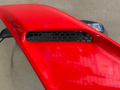 2015-2017 Ford Mustang GT Hood Insert Vents RH LH Pair "Race Red"