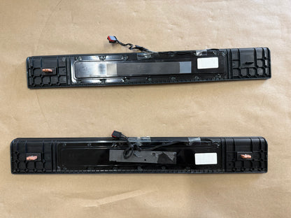 2015-2023 Ford Mustang "My Color" Sill/Scuff Plates Interior Trim Black