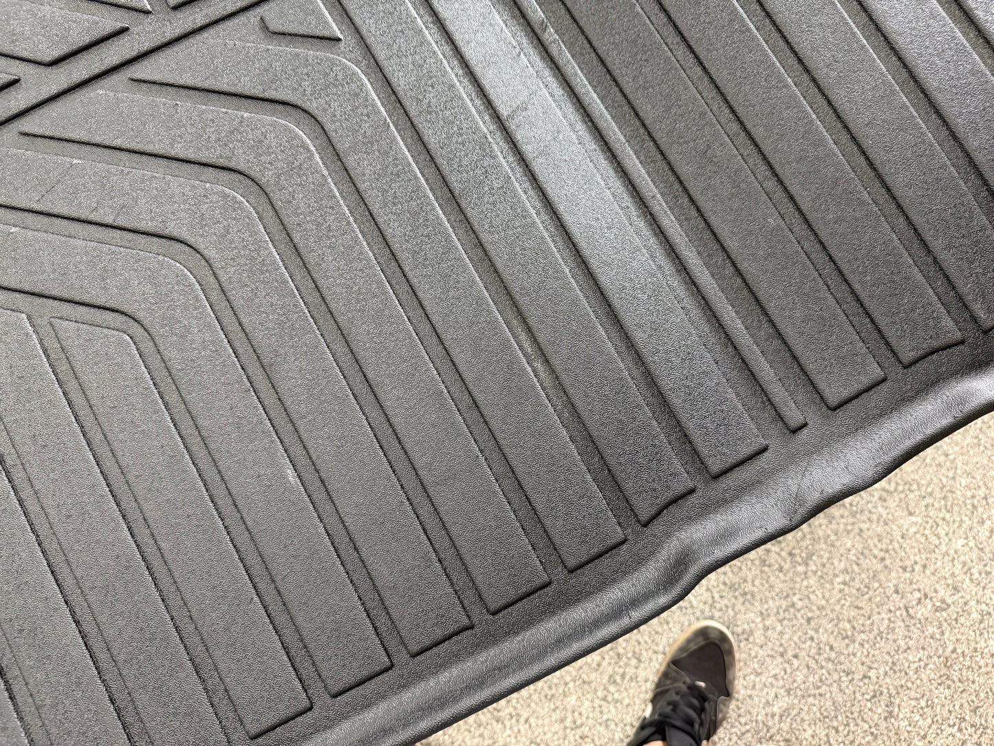 2024-2026 Mustang Rear Trunk Floor mat w/o Subwoofer Black - Aftermarket