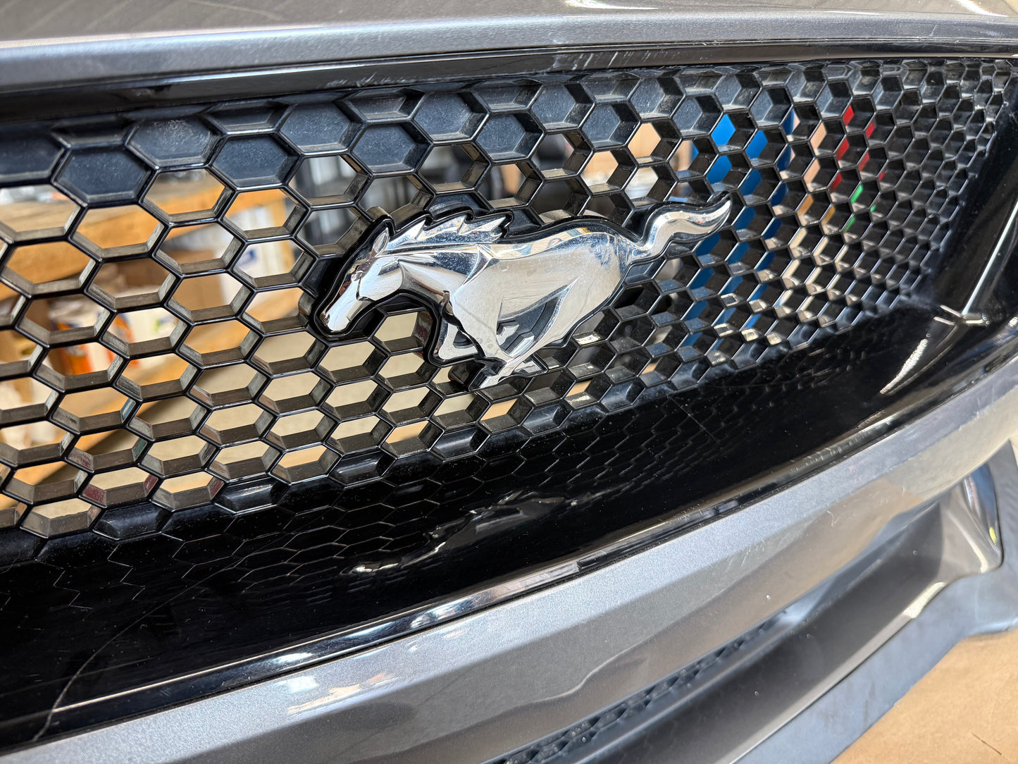 2018-2023 Ford Mustang GT Front Bumper Front Grilles Fogs Turn Signals "M7"