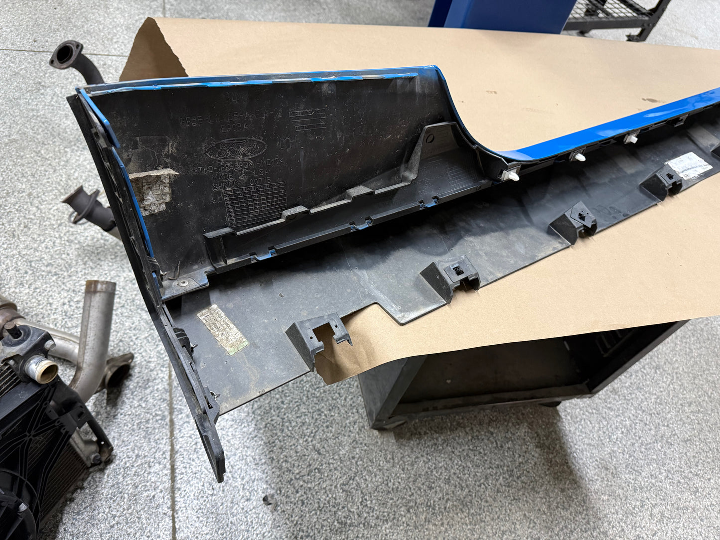 2024-2026 Ford Mustang GT LH Driver Side Skirt Molding "AE"