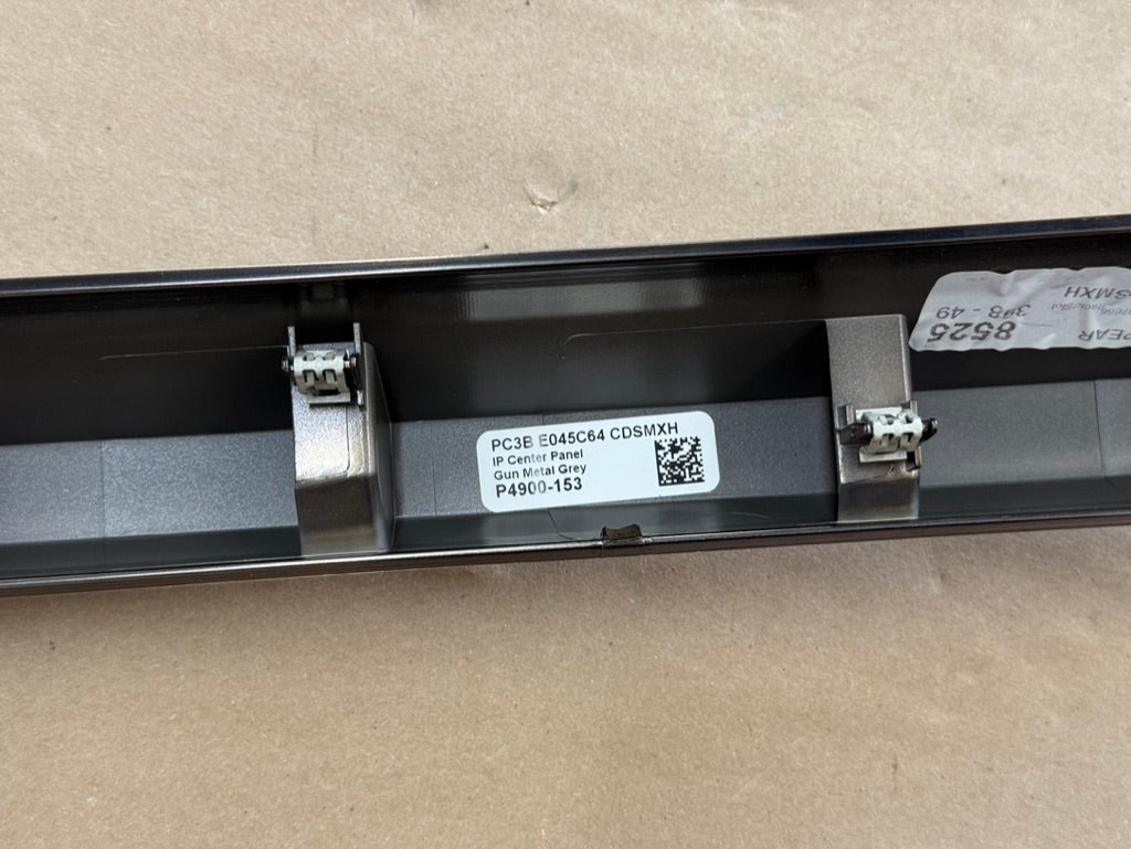 2023-2026 Ford F-250 F-350 Dash Trim Start Button "Gun Metal Grey"