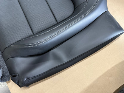 2018-2023 Ford Mustang GT Black Leather Coupe Rear Seat Covers