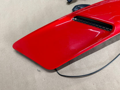 2015-2017 Ford Mustang GT Hood Insert Vents RH LH Pair "Race Red"