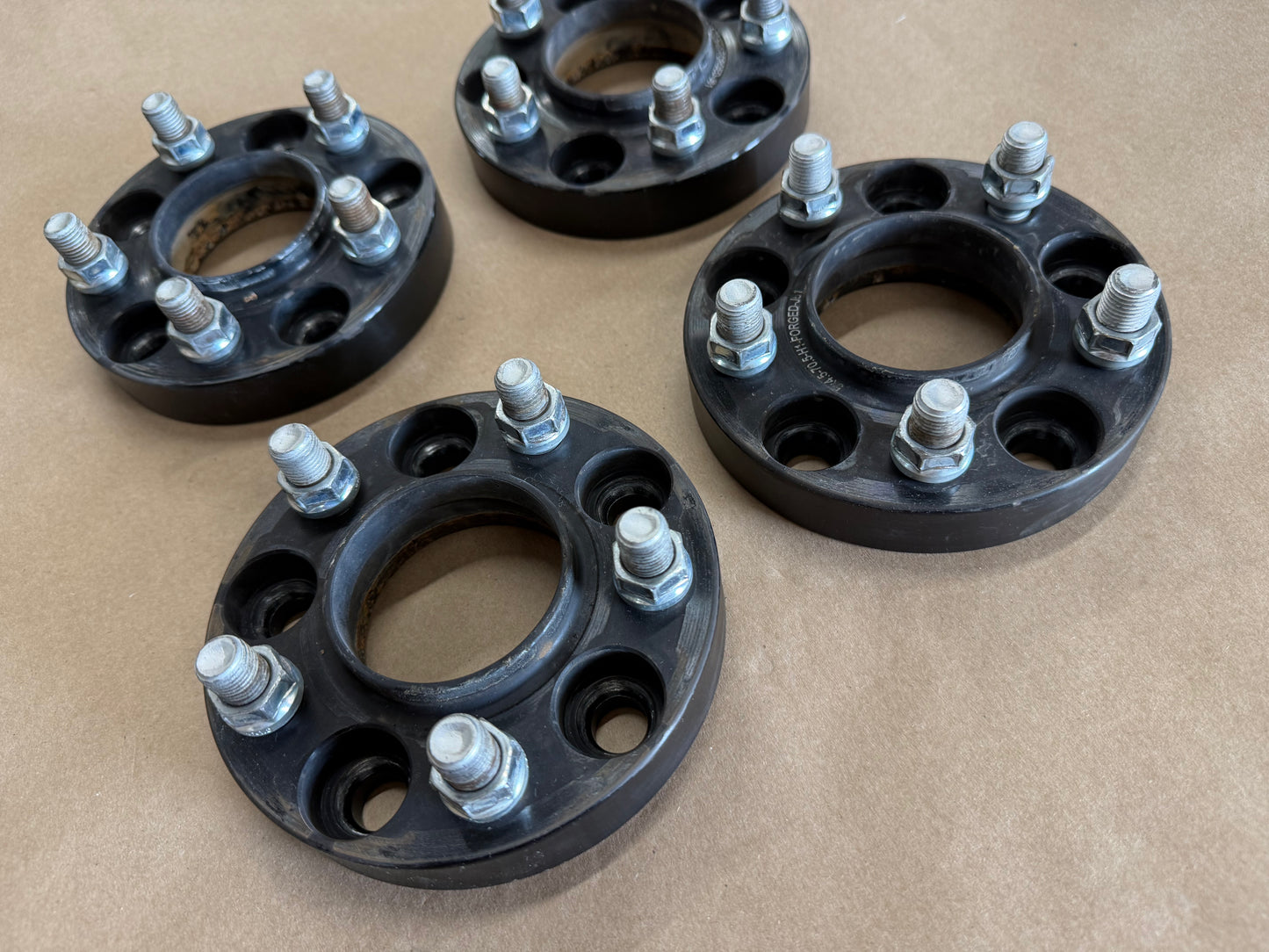 2015-2026 Ford Mustang GT EcoBoost S550 S650 Wheel Spacers 1" Set of 4