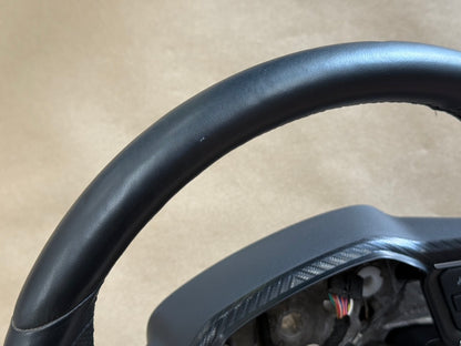 2024-2026 Ford Mustang GT Leather Steering Wheel "Manual"