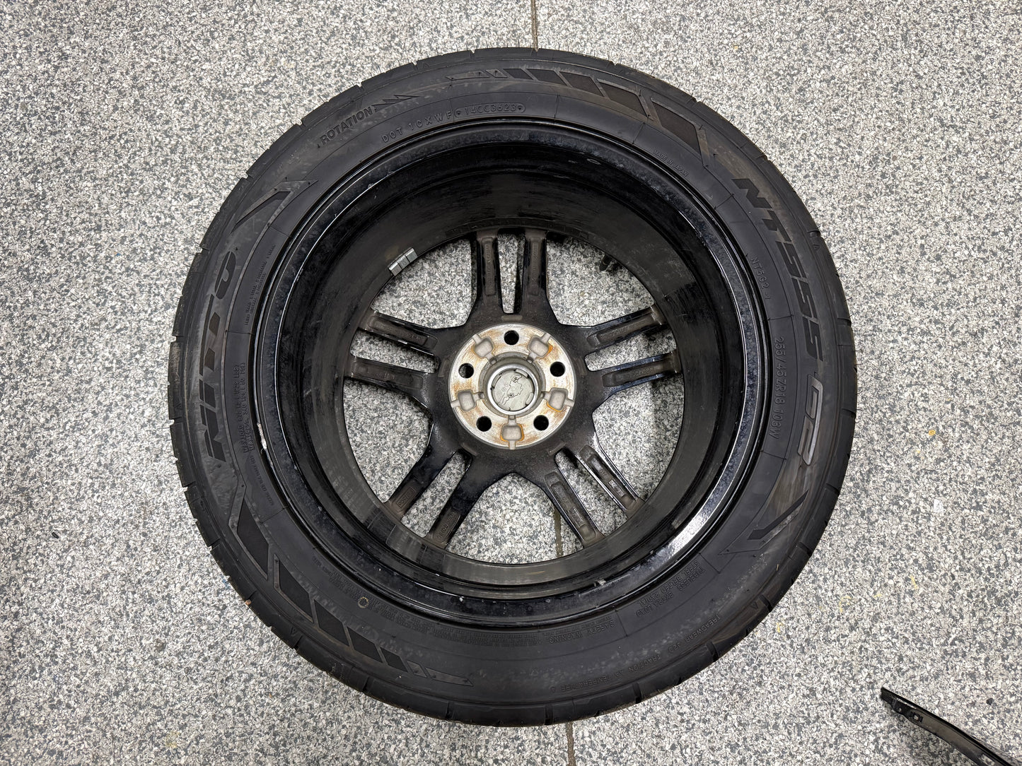 2018-2023 Ford Mustang GT 5.0 18x8" Wheel Rim Nitto NT555 255/45/18