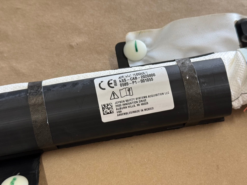 2018-2023 Ford Mustang LH Driver Curtain Side Curtain Roof Bag