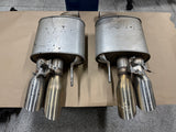 2024-2026 Ford Mustang GT Active Exhaust Quad Tip Mufflers