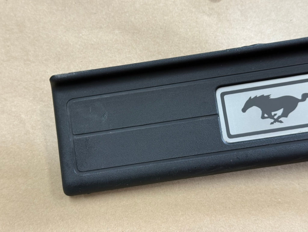 2015-2023 Ford Mustang "My Color" Sill/Scuff Plates Interior Trim Black